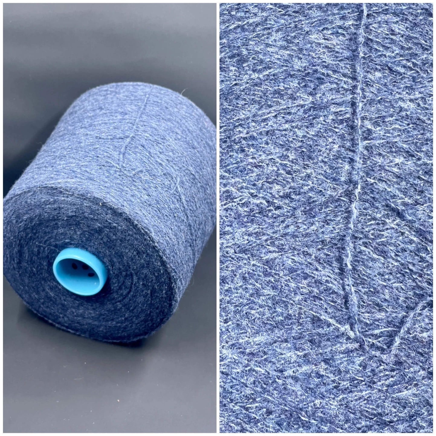 VANITY ZERMATT, 43% Merino, 24% Cashmere, 28% VI, 5% PA, Nm 22800, Color Blue, per. 100 gr.