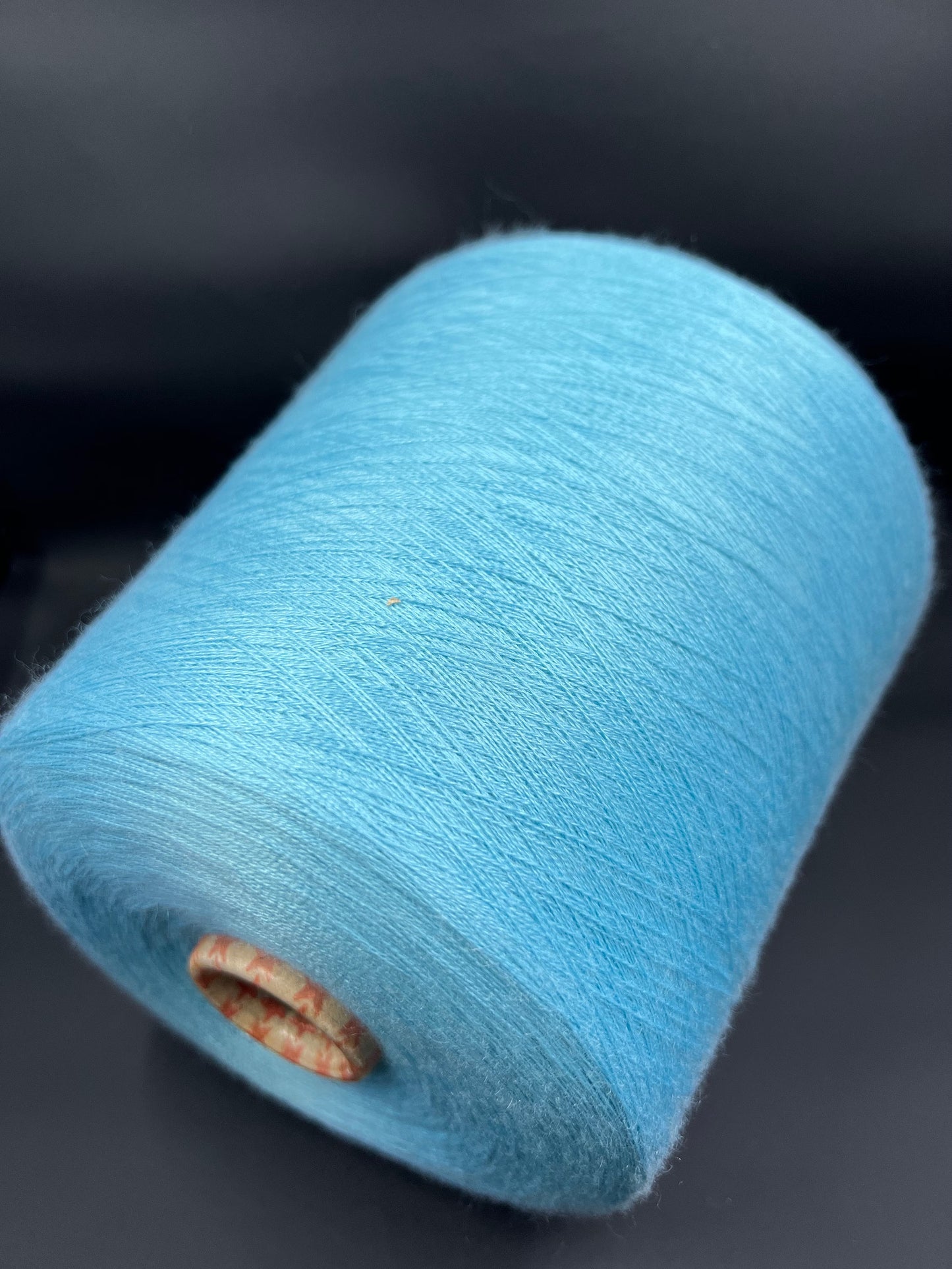 Cashmere 70%, SE 30%, 2/58, Loro Piana-P158 32049, Color Cielo (Blue Sky), per 100 gr. Italian Fine Yarn, yarn on cone, Hand Knitting, Machine Knitting