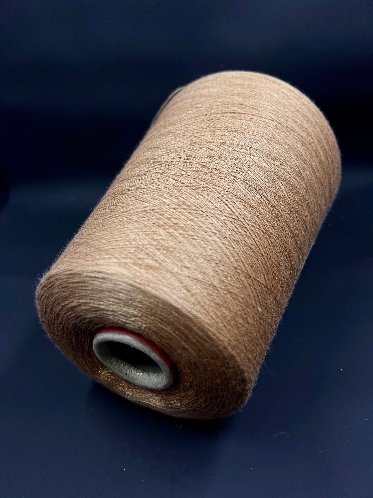 Cashmere 70%, SE 30%,Royal 2/58, Loro Piana-P158 70091, Color Sabbia, per 100 gr. Italian Fine Yarn, yarn on cone, Hand Knitting, Machine Knitting