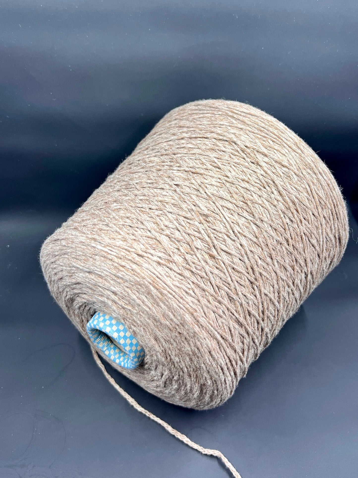 PIUMA Cashmere yarn 100%, Cariaggi - PCKC329, Brown&White, per 100 gr
