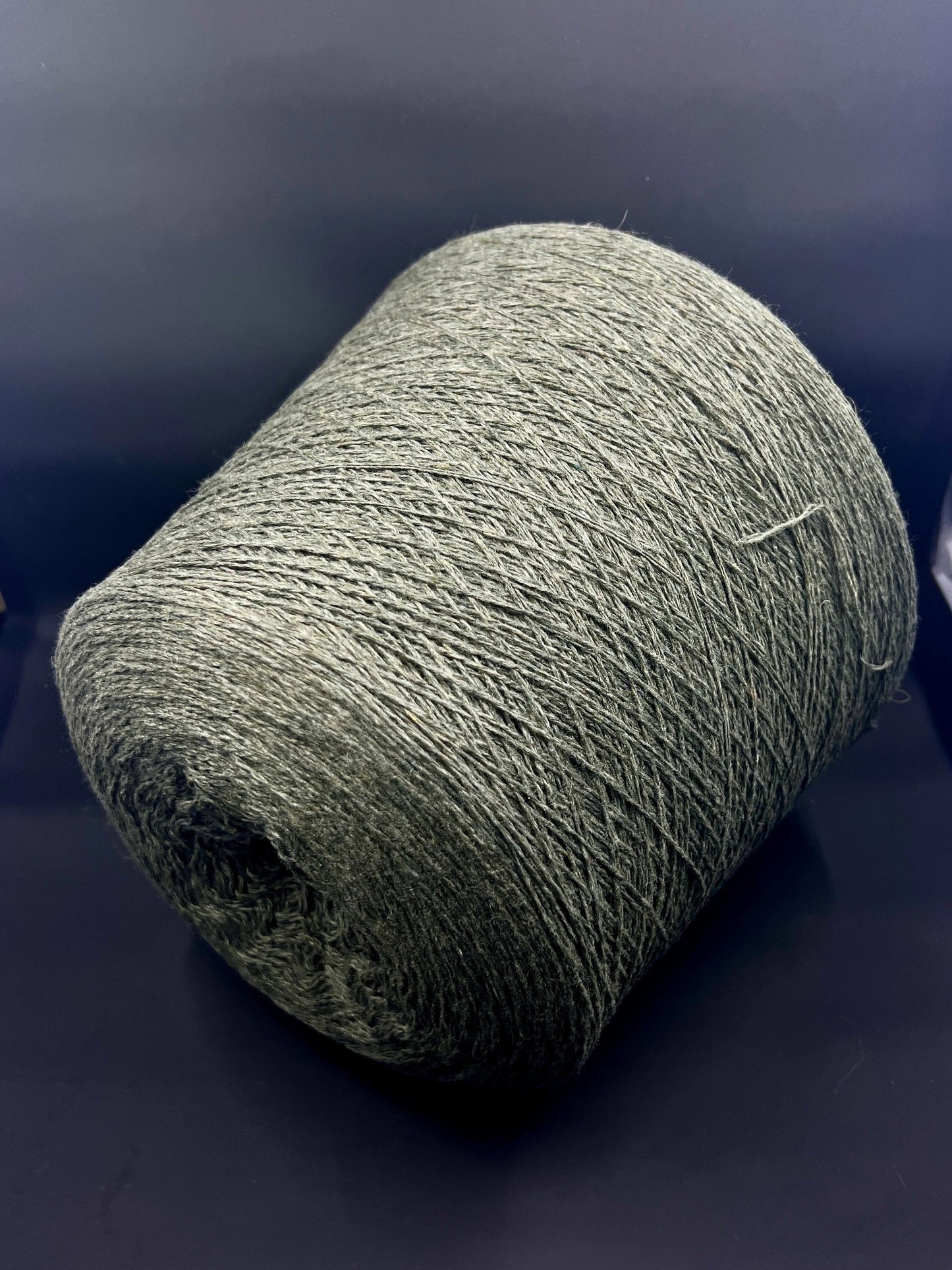 Cashmere 100%, Coarsehair 2/11, Loro Piana-C003 999, Verde Ol. Mel, per. 100 gr.