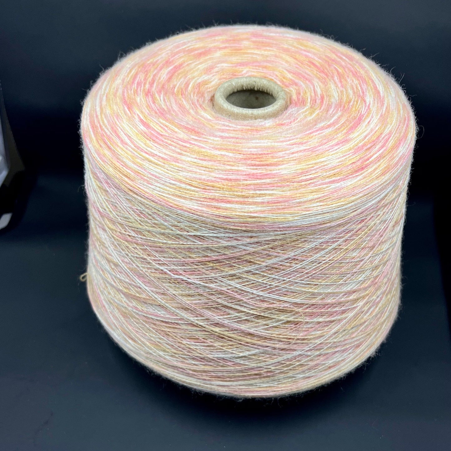 Merino Estra Yarn 100% art. Merinos Stampa PROFILLO, Color Rosa Babi. Yarn on Cone. Italian Lace Yarn. Hand and Machine Knitting. Fiber: 100% Merino Wool Yarn. Nm 2/30. Reference: Merinos Stampa PROFILLO.