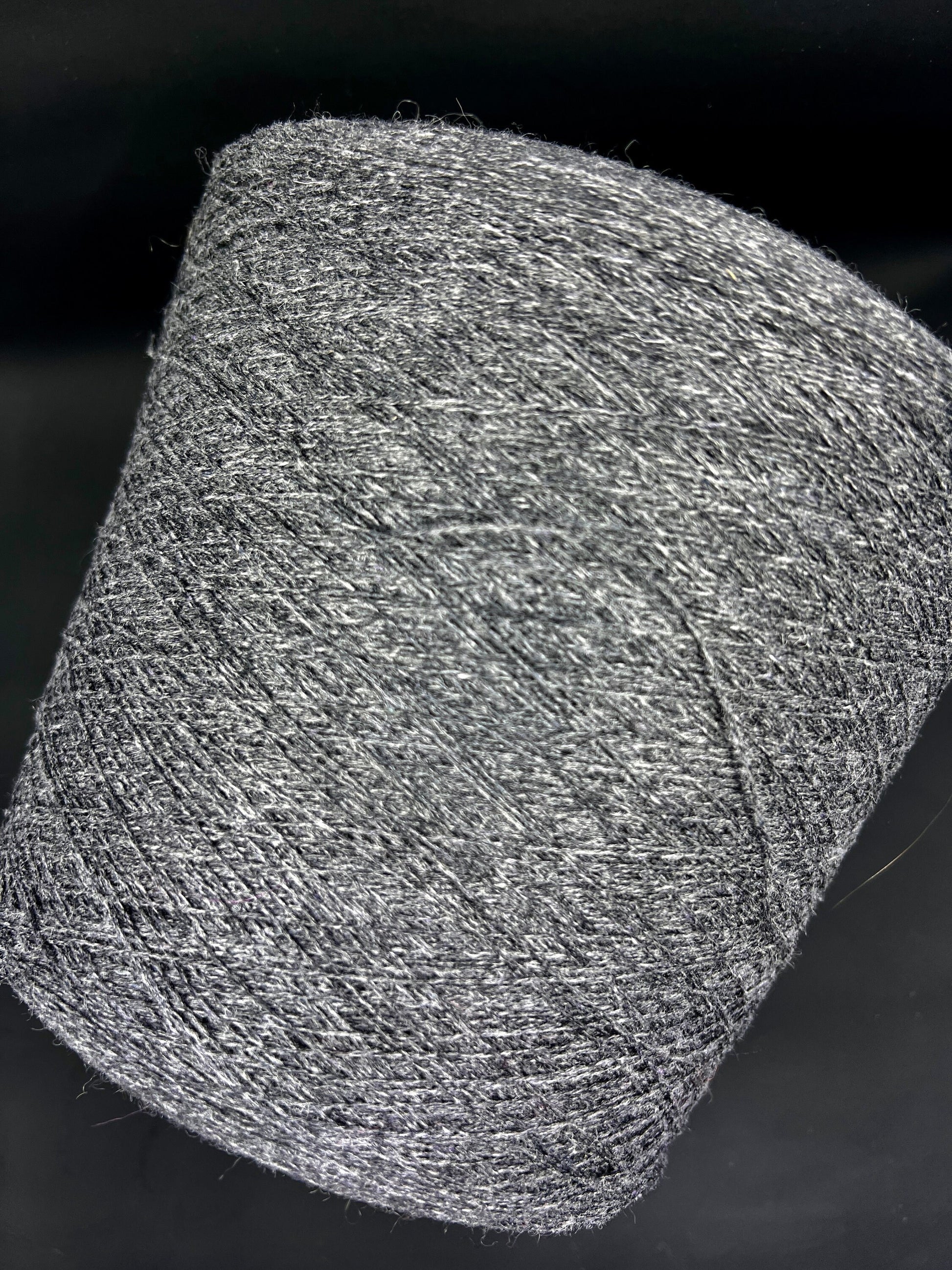 Cashmere Yarn by Cariaggi. Cashmere Yarn for Hand & Machine Knitting.  Fiber: 100% Cashmere Yarn. Yarn Colour: Carbon Gray  Reference: Cariaggi, Nm 2/28 This is a very soft pure Cashmere yarn by Cariaggi.