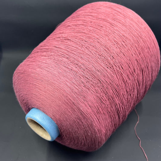 Rayon Viscose 70%, Organic Cotton 30%, SESIA BIO OCEANIA.colore Light Brown, Yarn on Cone. Italian Lace Yarn. Hand and Machine Knitting. Fiber: 70% Viscose Yarn & 30% Organic Cotton Nm 1/20.  Reference: SESIA BIO OCEANIA Yarn on Cone for  Machine knitting and Hand Knitting.