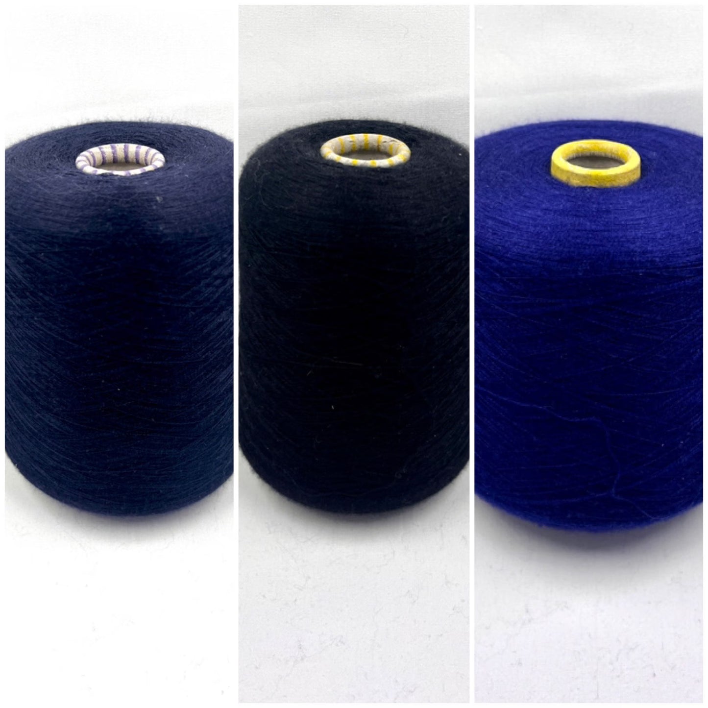 Cashmere blend Yarn by Botto Poala. Cashmere Yarn & Silk Yarn for Hand & Machine Knitting. Yarn on Cone. Fiber: 70% Cashmere Yarn & 30% Silk Yarn. Reference: Botto Poala, Nm 2/48 This is a very soft pure Cashmere blend yarn by Botto Poala.