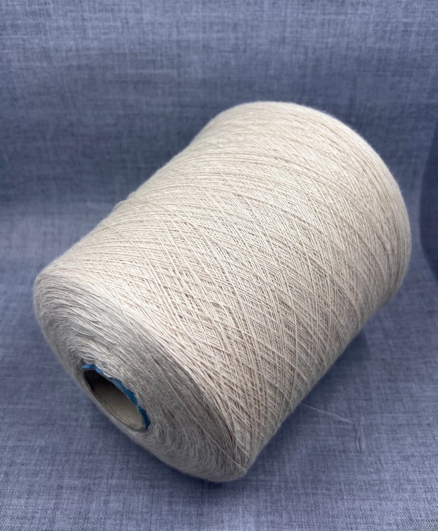 Royal Cashmere Yarn 70%, Silk Yarn 30%,Color Beige Mix. Profilo SNC , Yarn on Cone. Italian Lace Yarn. Hand and Machine Knitting. Fiber: Royal Cashmere Yarn 70%, Silk Yarn 30%,Nm 1/80x5 Reference: Profilo SNC for Machine knitting and Hand Knitting.