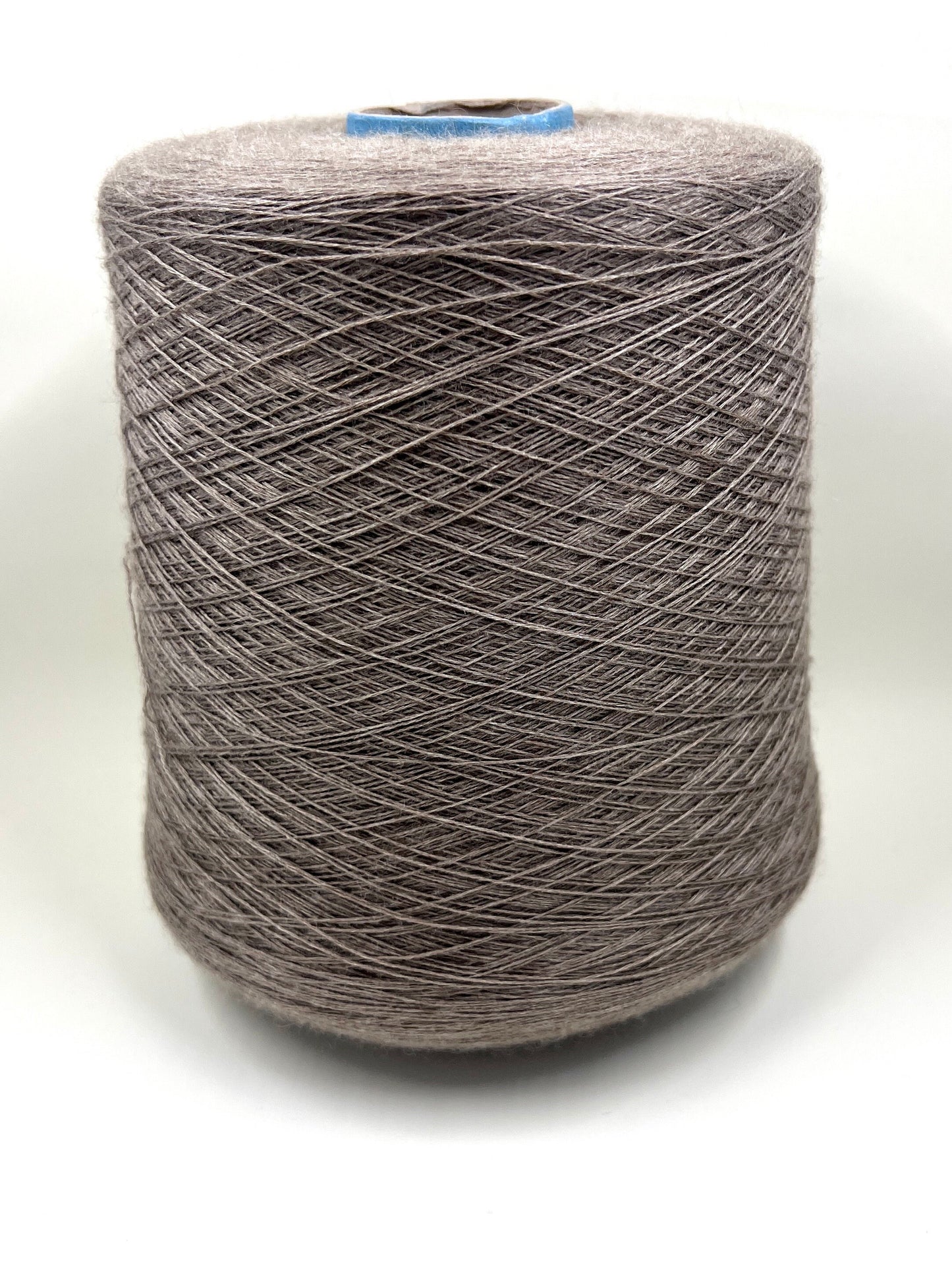Royal Cashmere Yarn 70%, Silk Yarn 30%,Color Gray. Profilo SNC , Yarn on Cone. Italian Lace Yarn. Hand and Machine Knitting. Fiber: Royal Cashmere Yarn 70%, Silk Yarn 30%,Nm 1/80x5 Reference: Profilo SNC for Machine knitting and Hand Knitting.