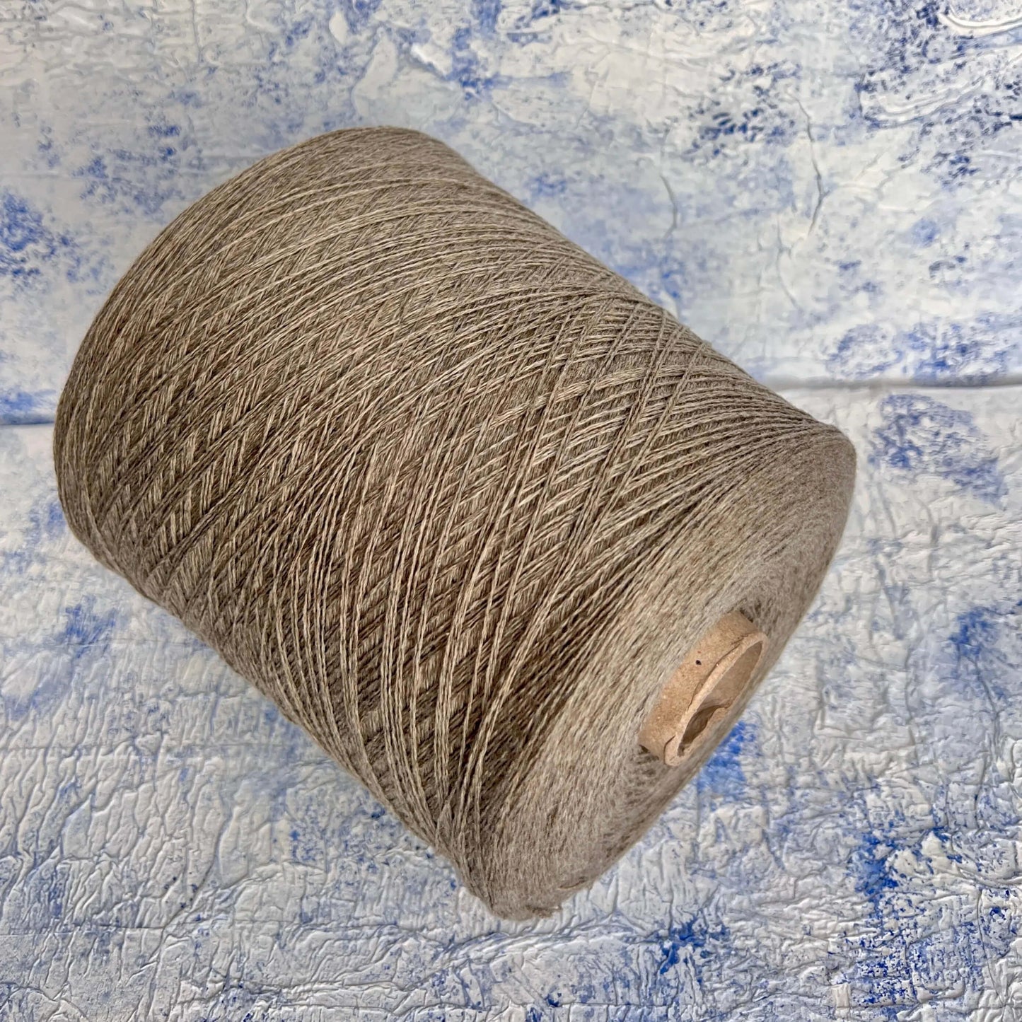 Cashmere Yarn 100%, Cariaggi Yarn, Yarn for knitting. Aqua Gray.Per 100 gr