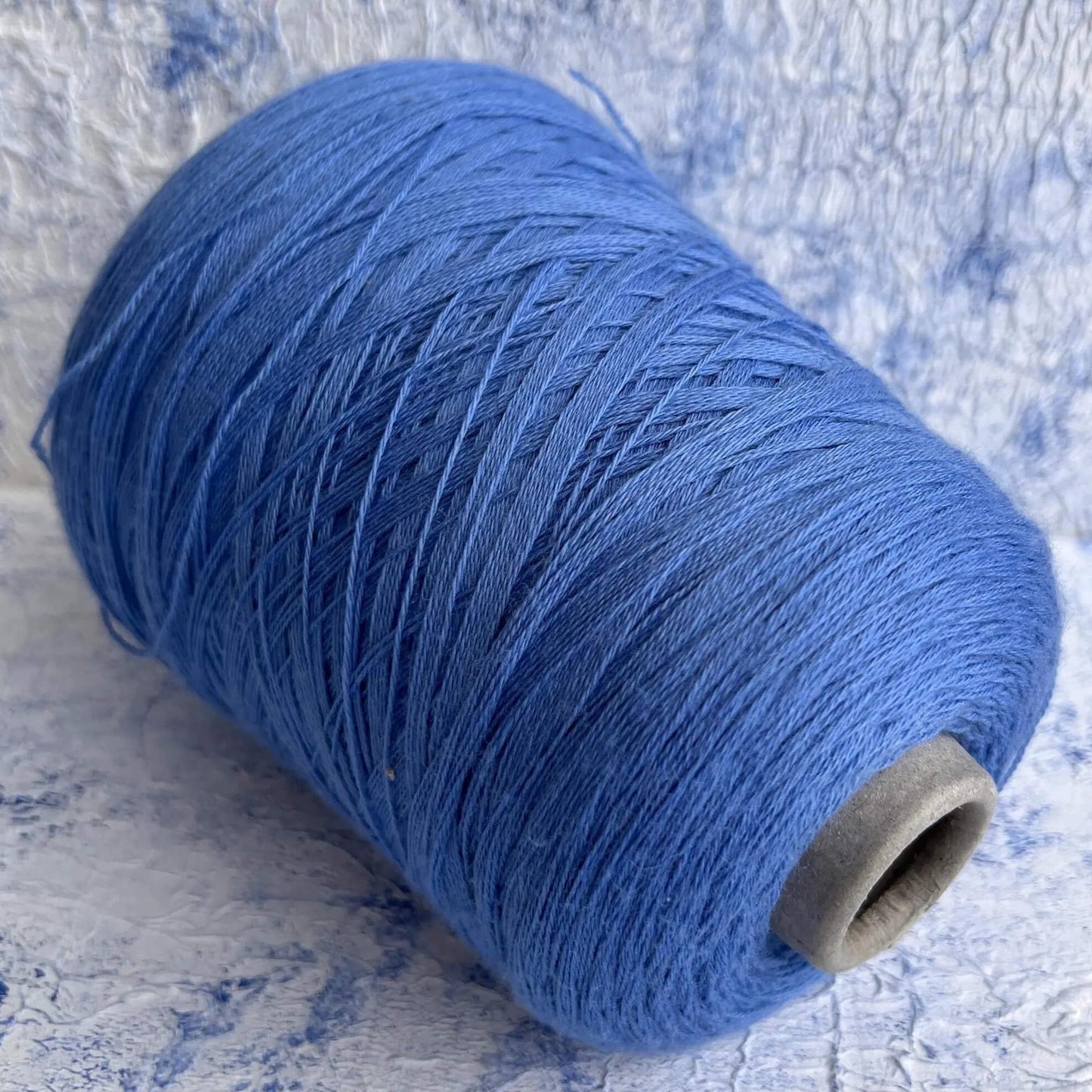 Premium 100% Merino Yarn Missoni - 3/24 Lace Yarn. Color Blue. Per 100 gr