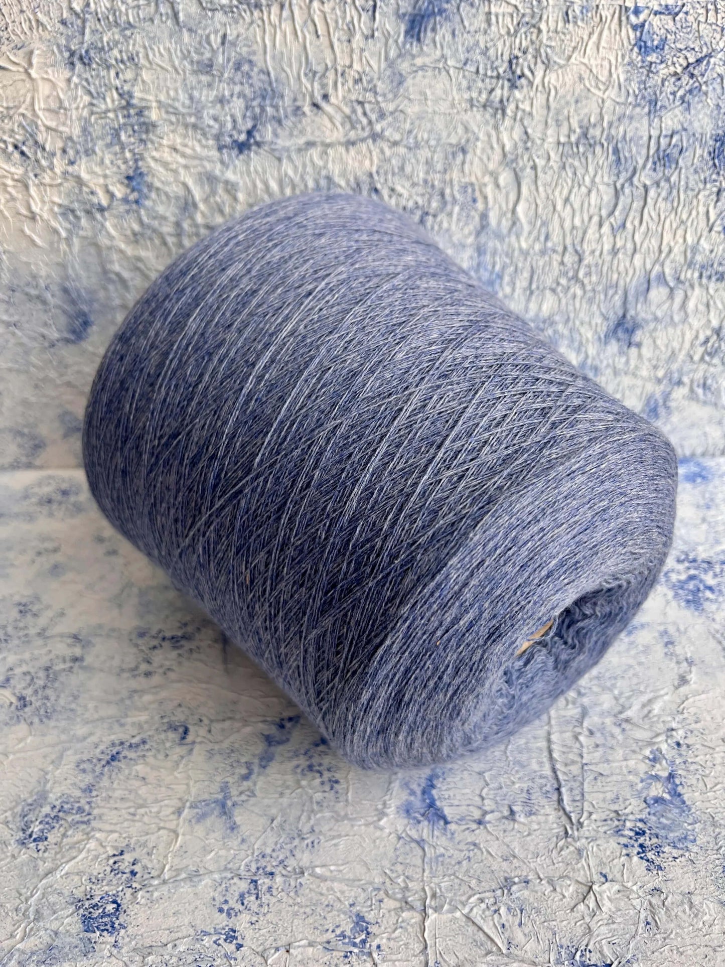 Cashmere yarn 100%, Loro Piana yarn C282 53875, Jeans Mel. Per 100 gr