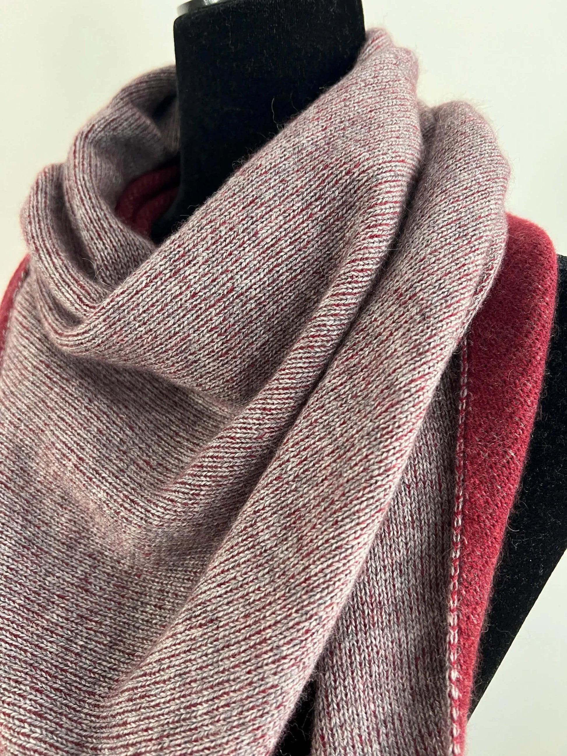 Cashmere handmade shawl Triangle cashmere scarf Warm neck wrap Perfect Gift for Her to Stay Stylish and Warm