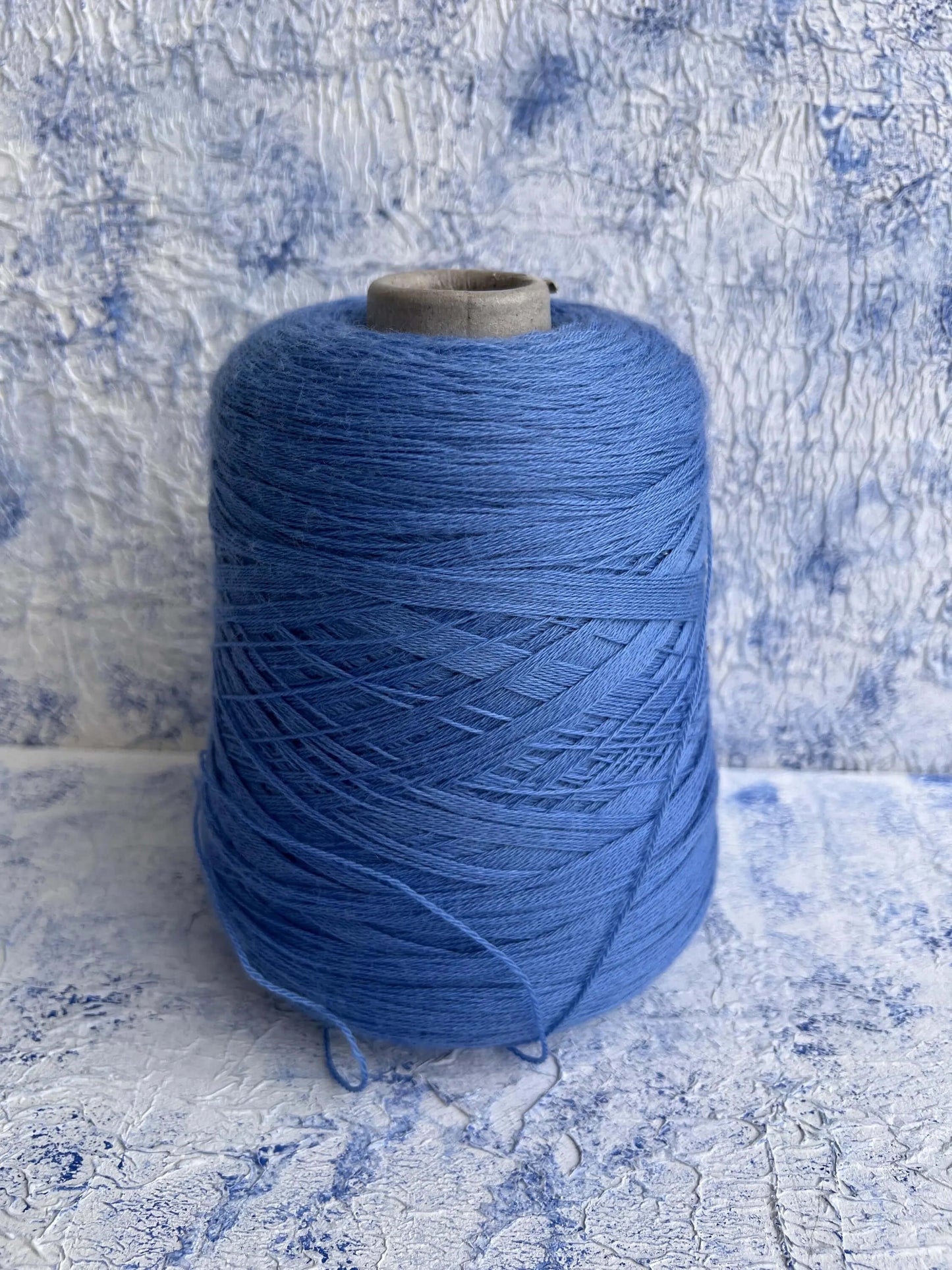 Premium 100% Merino Yarn Missoni - 3/24 Lace Yarn. Color Blue. Per 100 gr