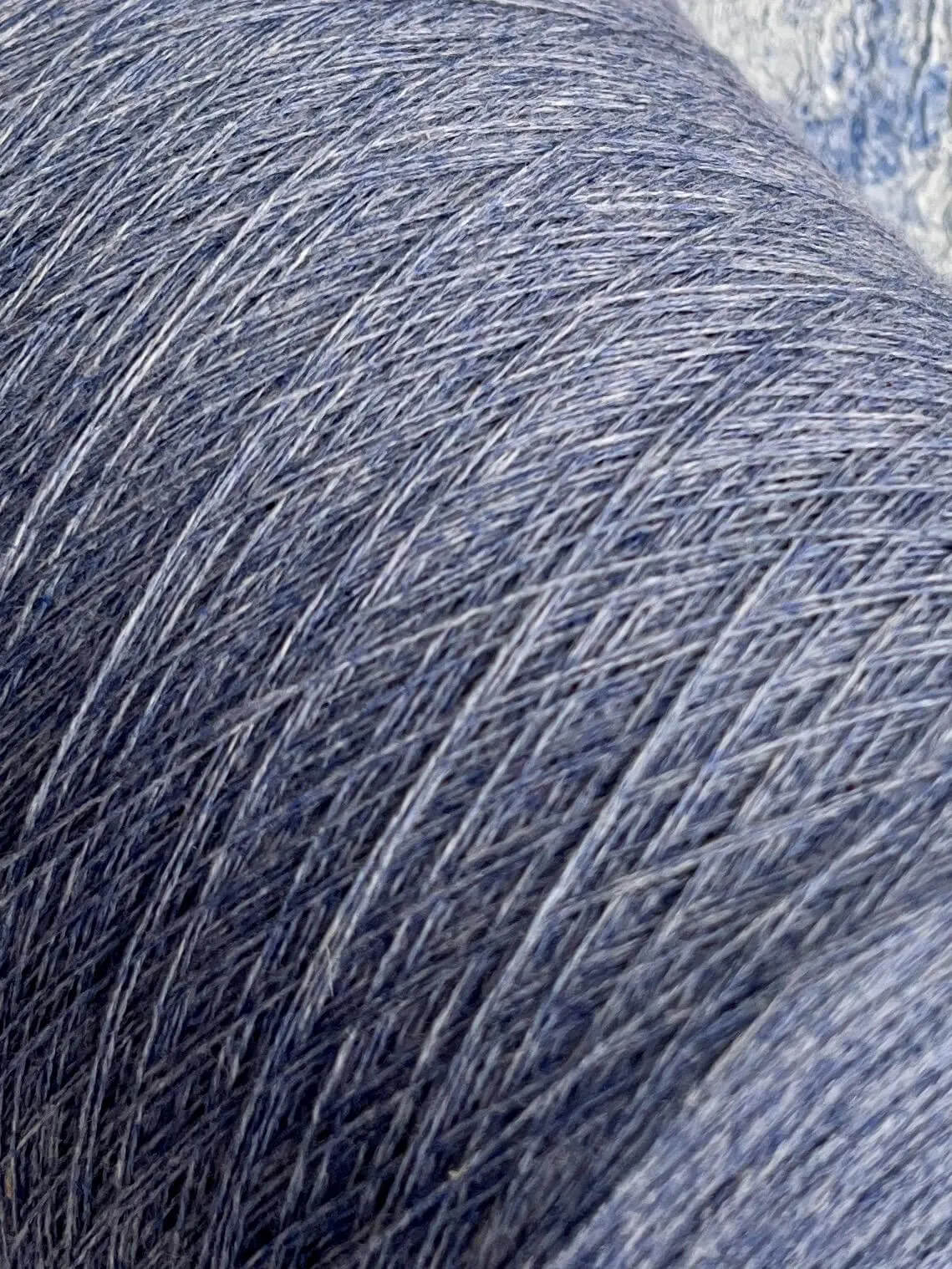 Cashmere yarn 100%, Loro Piana yarn C282 53875, Jeans Mel. Per 100 gr