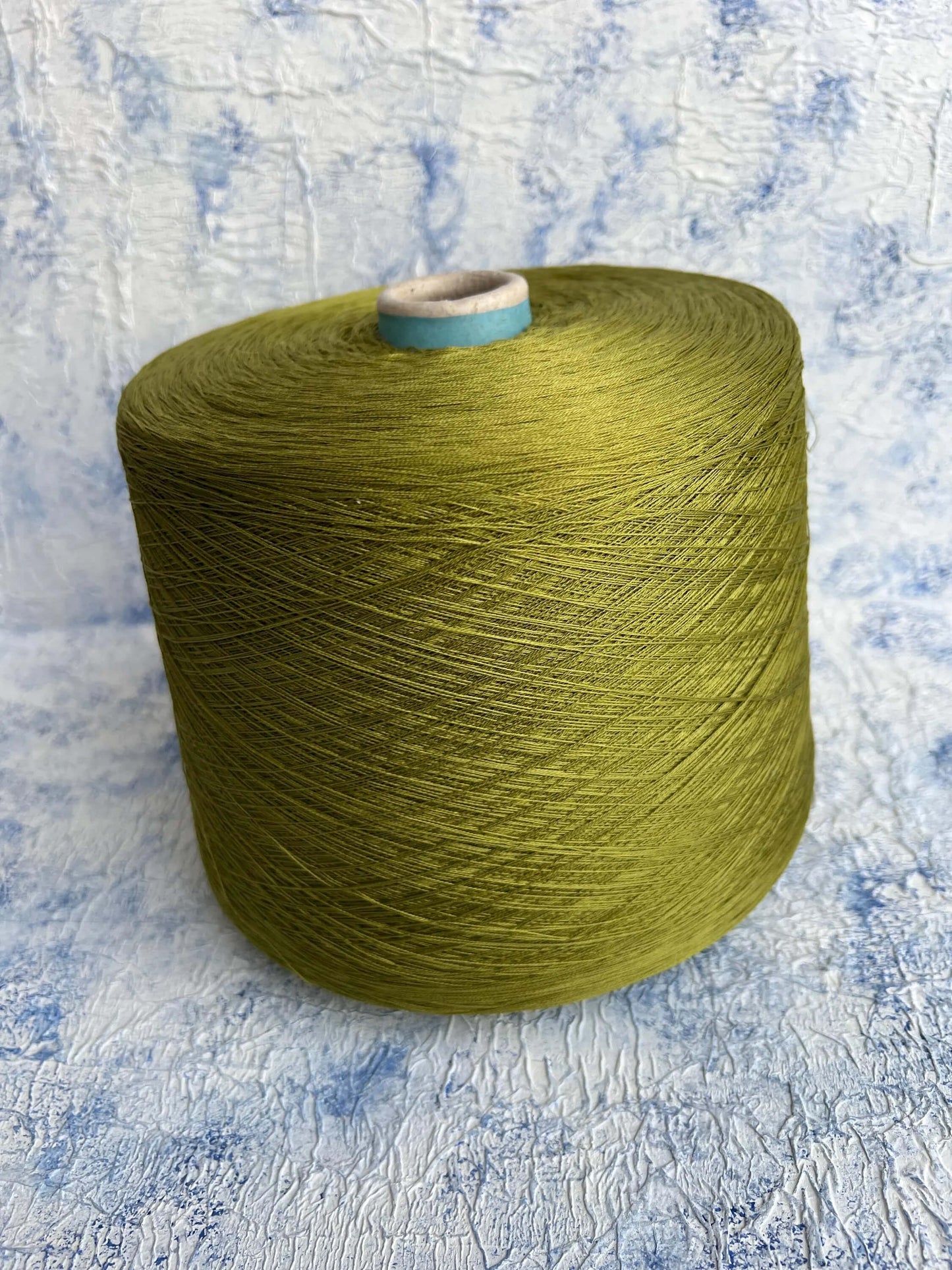Luxury Cotton, Shiny Cotton 100% FLORA, Nm 2/50, Dark Olive.Per 100 gr