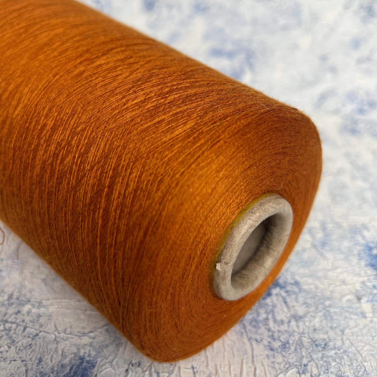 Cashmere 70%& Silk 30%,Yarn, Loro Piana-Royal, Color Arancione.Per 100 gr