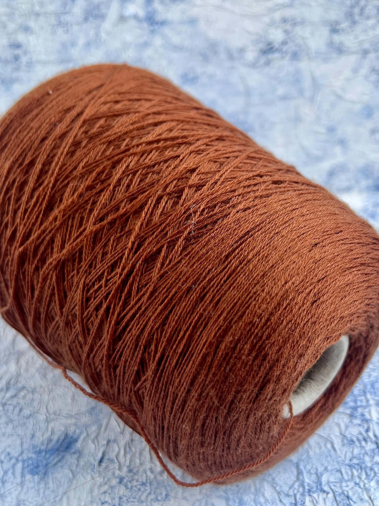 Merino wool yarn 100% Missoni yarn on cone - Brown. Per 100 gr