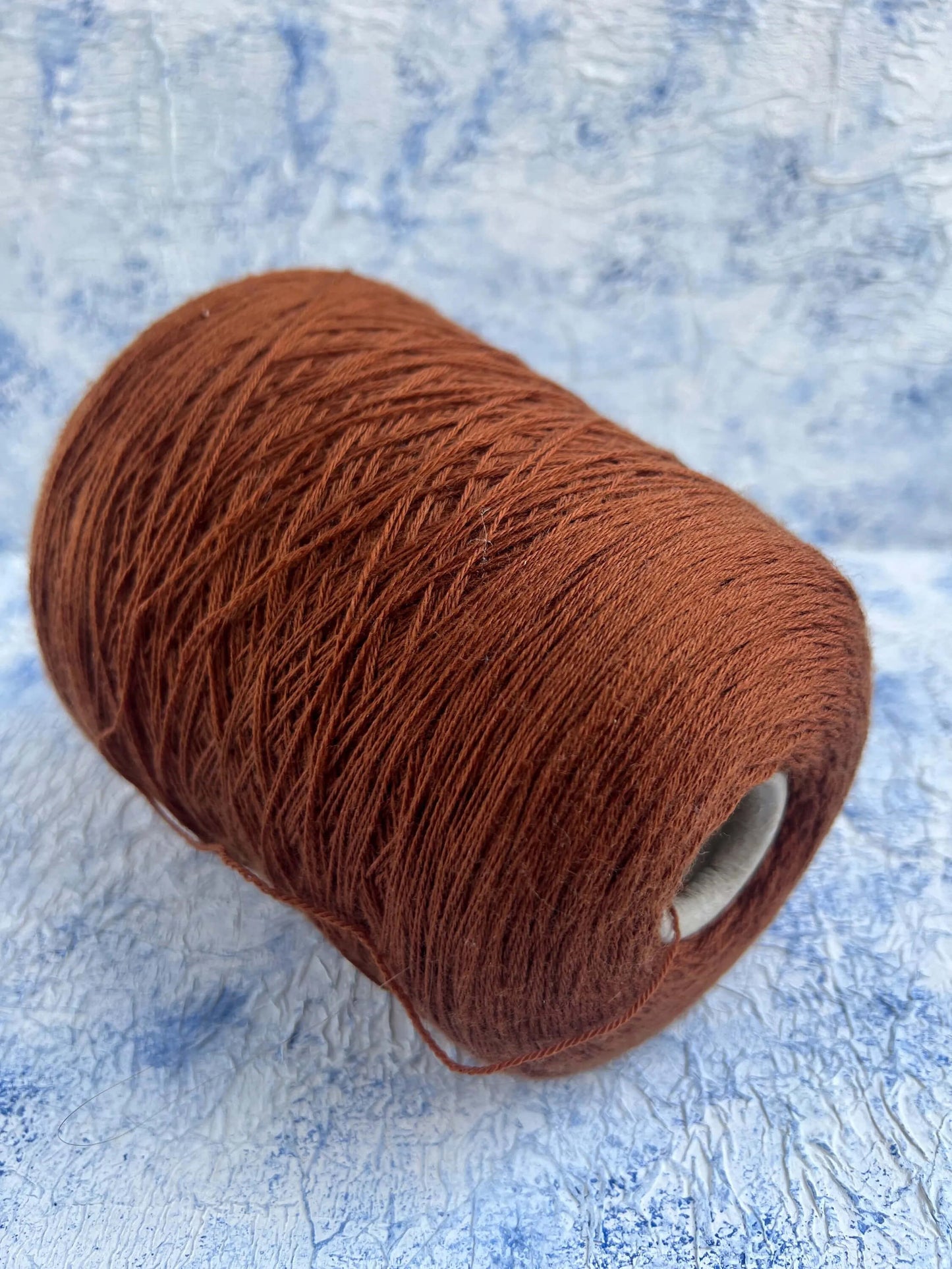Merino wool yarn 100% Missoni yarn on cone - Brown. Per 100 gr