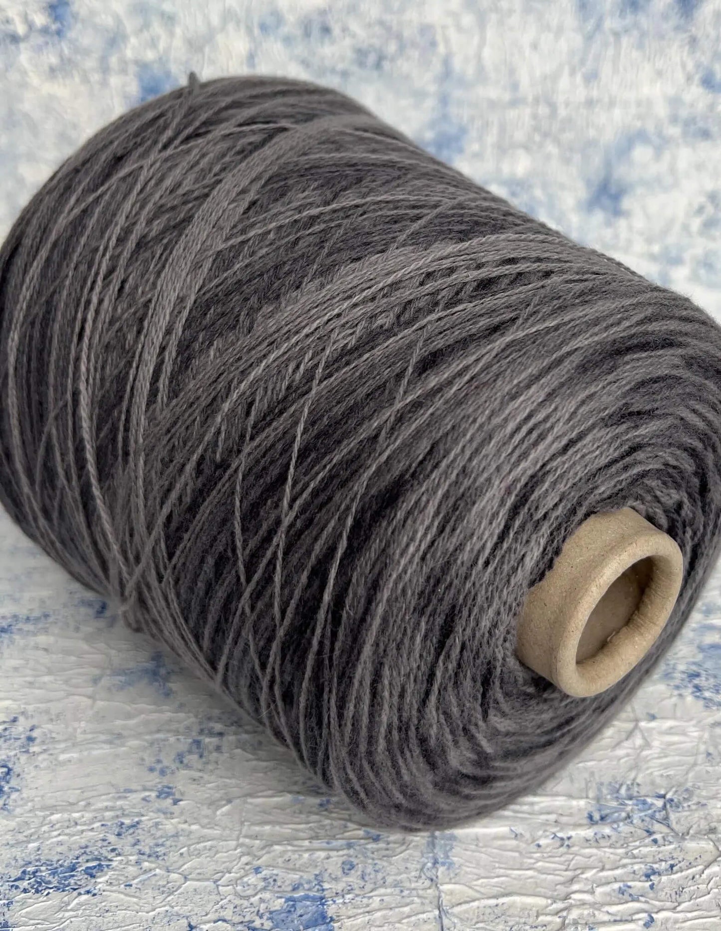 97% Cashmere, 3% Wool Yarn – Gray, Per 100 gr