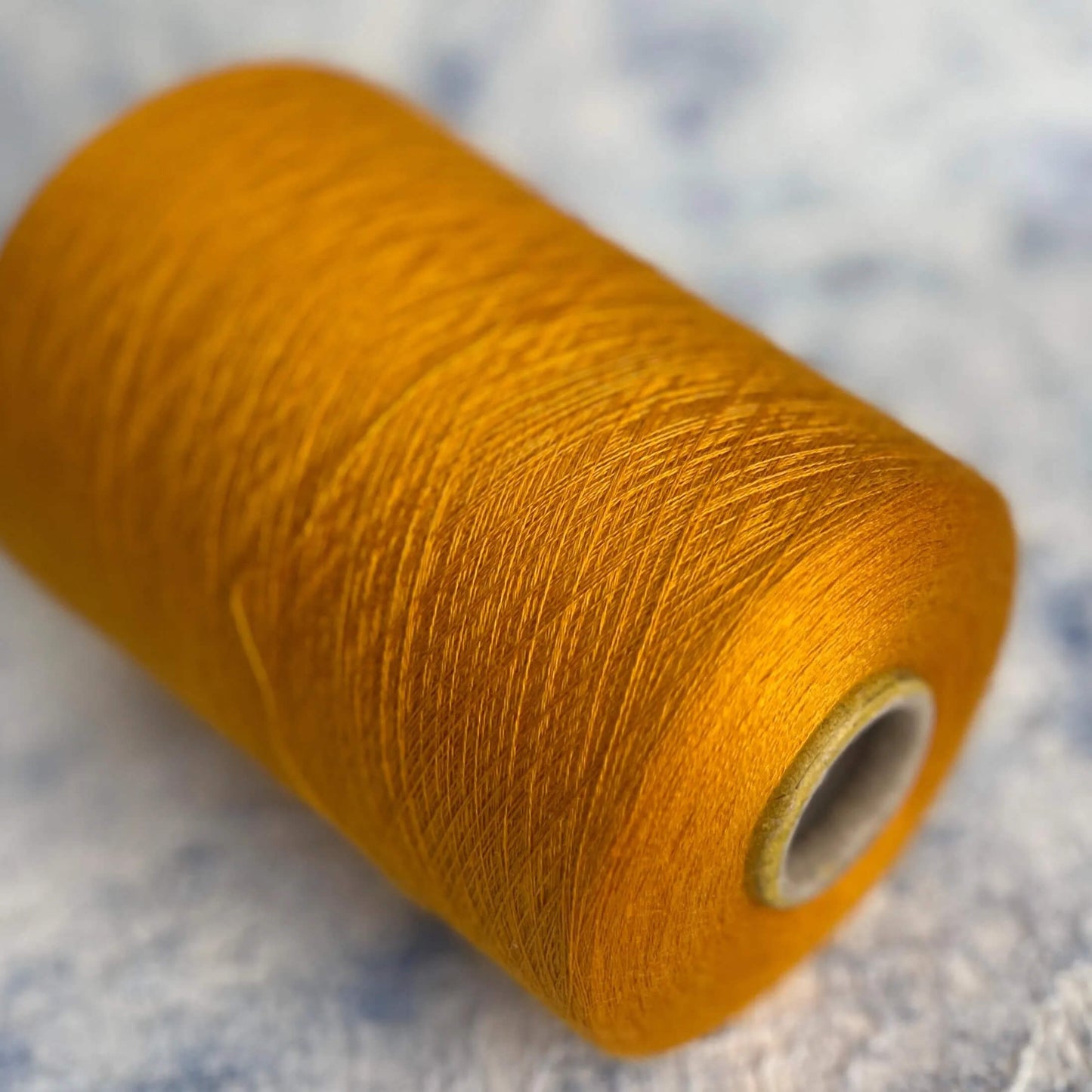 Cashmere yarn 70%, Silk yarn 30%,Royal Loro Piana, Color Gialo. Per 100 gr