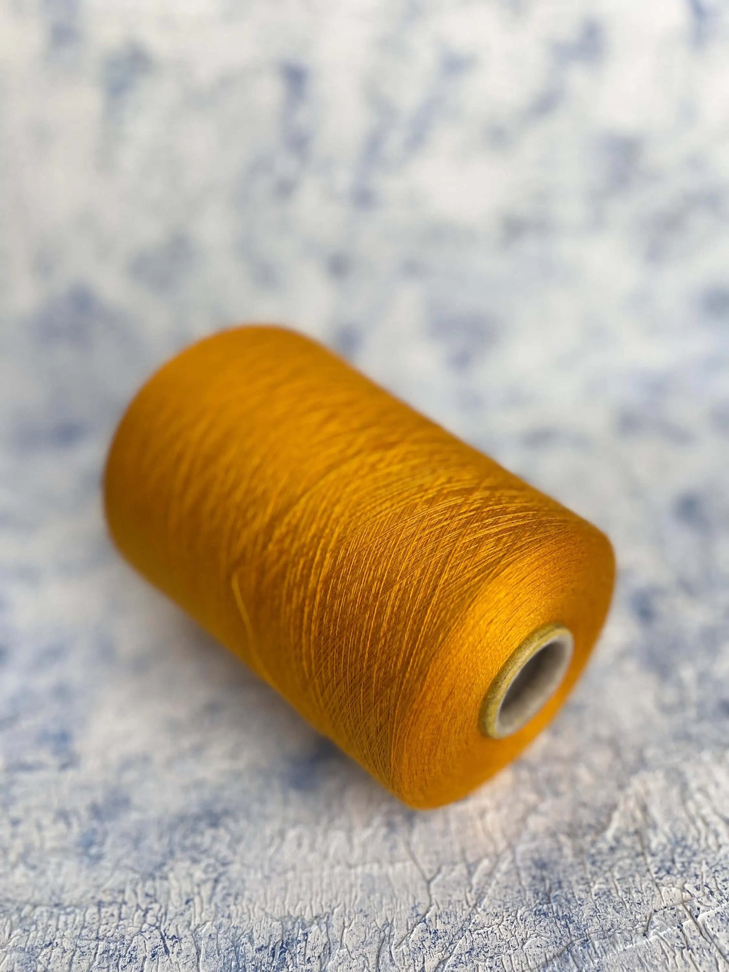 Cashmere yarn 70%, Silk yarn 30%,Royal Loro Piana, Color Gialo. Per 100 gr