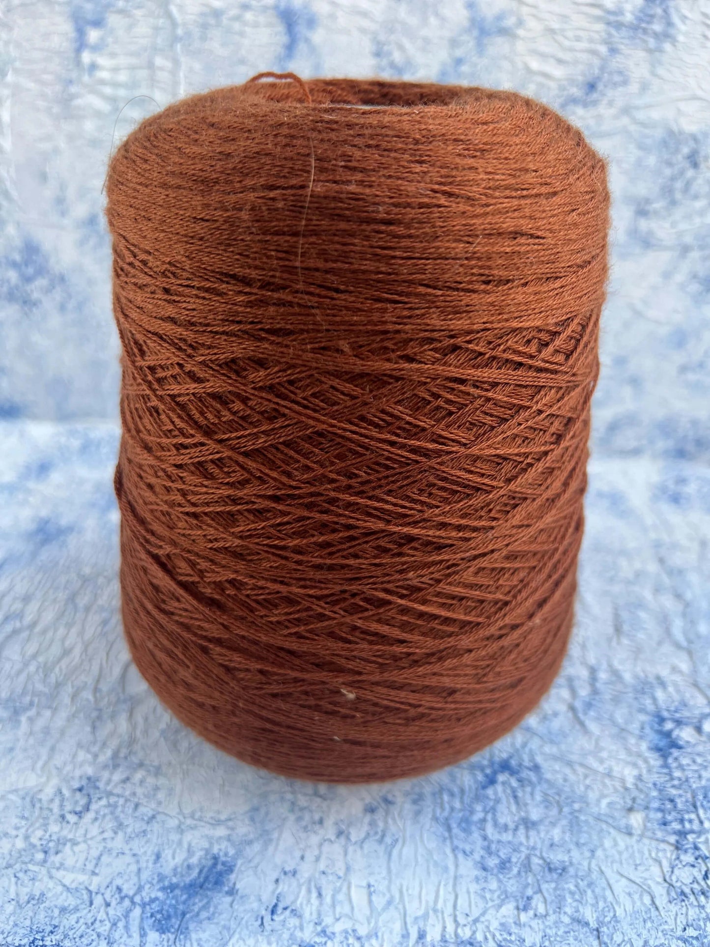 Merino wool yarn 100% Missoni yarn on cone - Brown. Per 100 gr