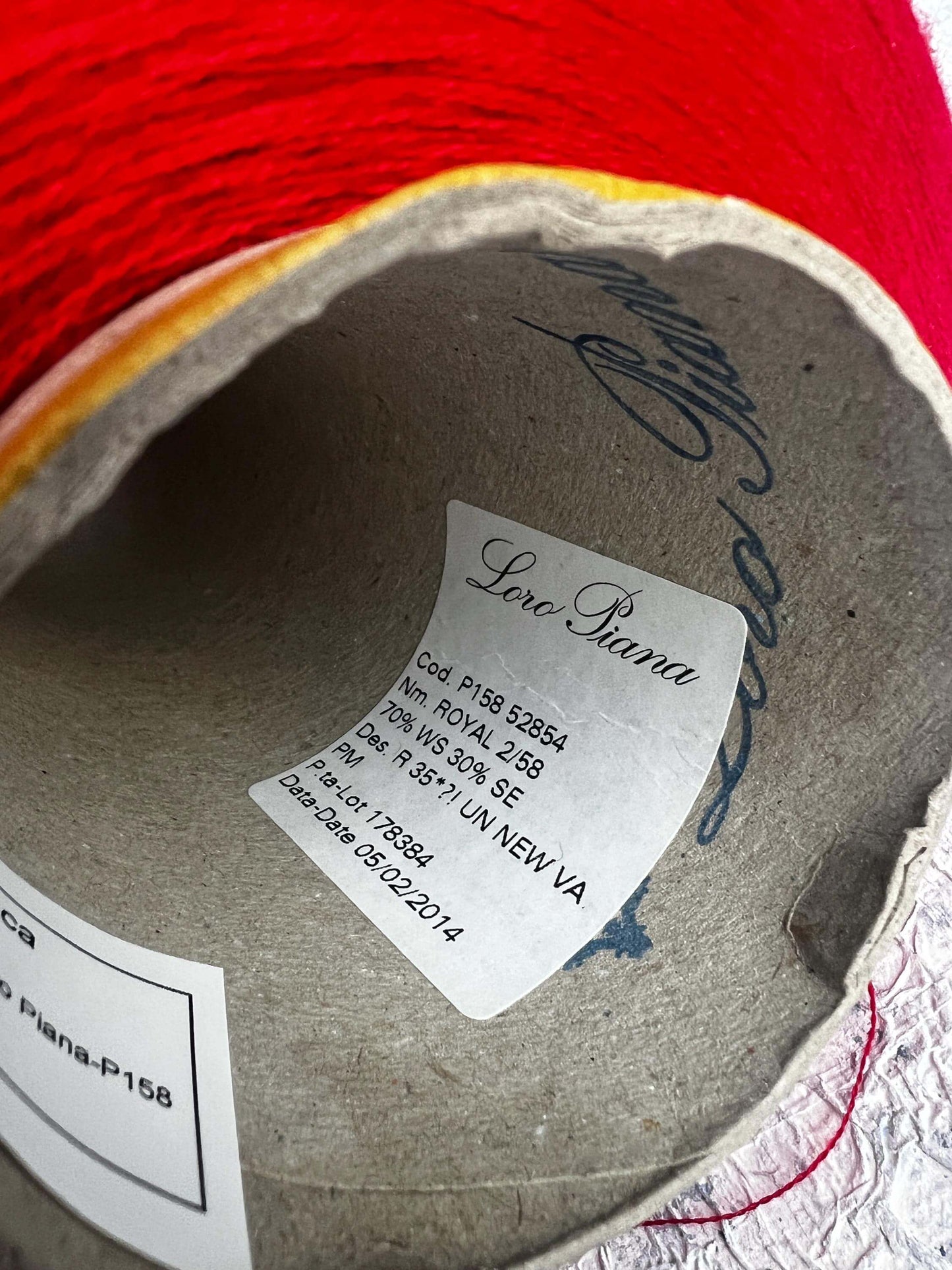 Cashmere 70%&Silk 30% yarn for knitting,Loro Piana-Royal,Per 100 gr