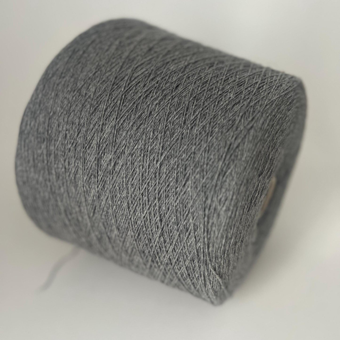 Loro Piana 100% Cashmere Yarn Gray – Lace Cone Yarn Italy. Per 100 gr