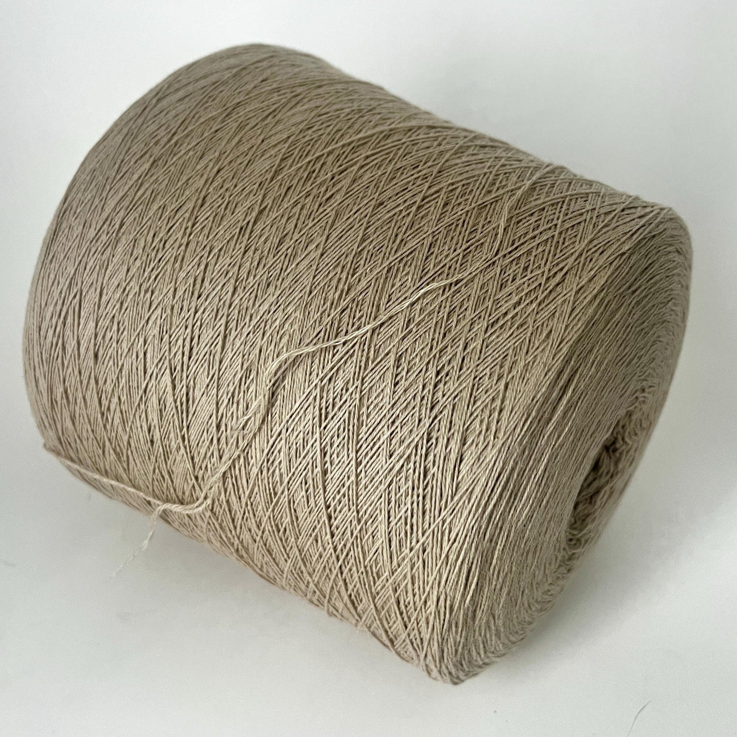 Loro Piana 100% Cashmere Lace Yarn Beige – Italian Cone Yarn. Per 100 gr