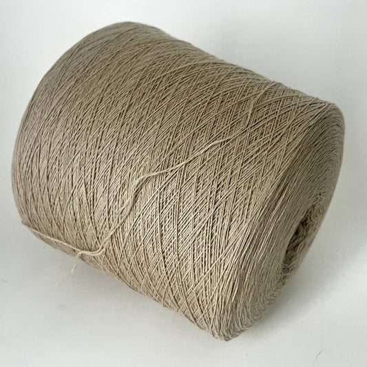 Loro Piana 100% Cashmere Lace Yarn Beige – Italian Cone Yarn. Per 100 gr