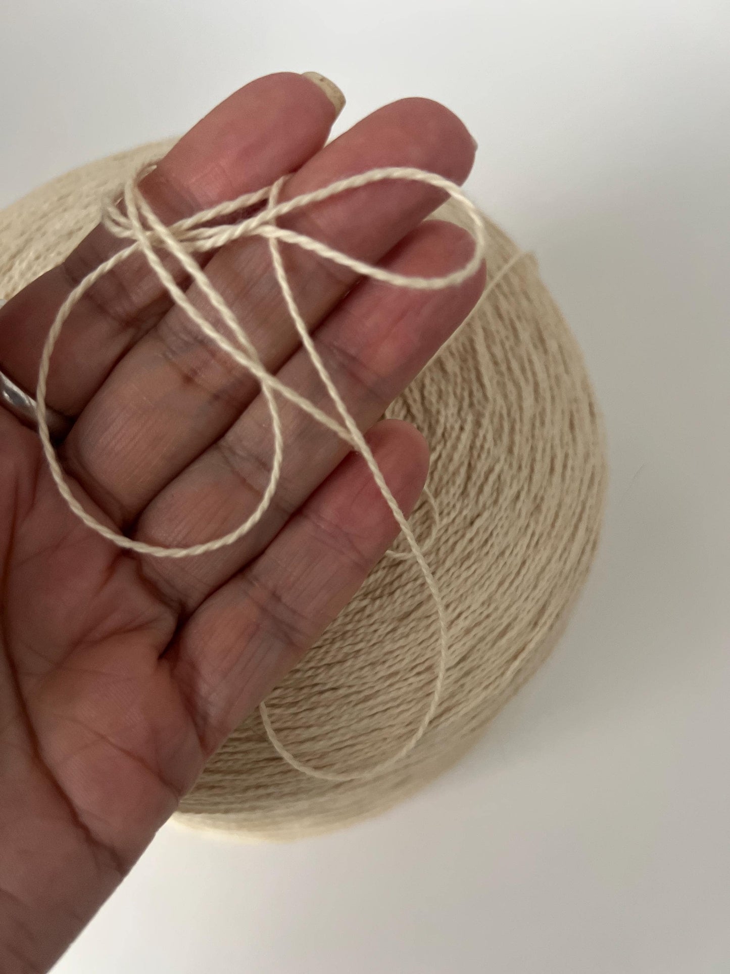 Filatura Cotton Lace Yarn 100% Cotton Nm 2/800 - Italy. per 100 gr