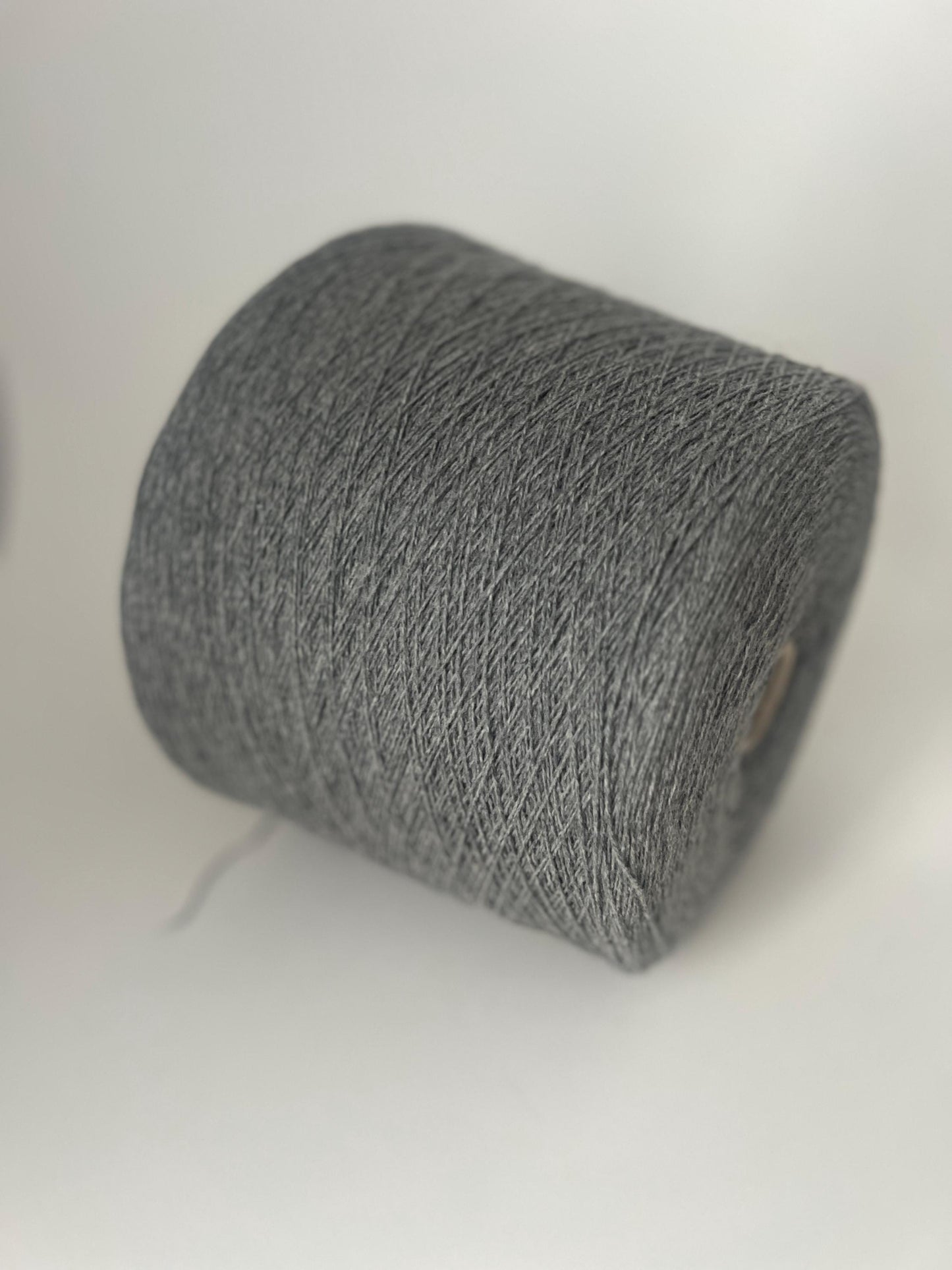 Loro Piana 100% Cashmere Yarn Gray – Lace Cone Yarn Italy. Per 100 gr