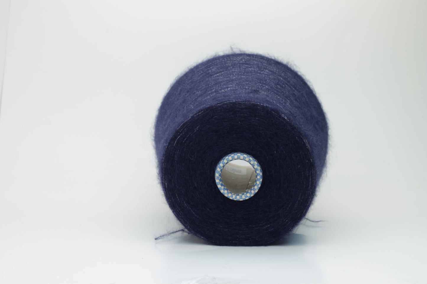 Cashmere yarn 60% & Silk yarn 40%,Nm 1/22, Cariaggi yarn on Cone, colore Blue.