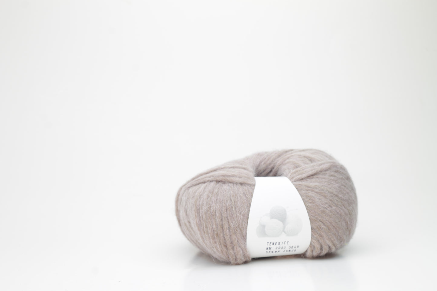 Color Brown,art Tenerife. 55% Alpaca, 45% Cotton, Nm 3000, 50gr, Filpucci