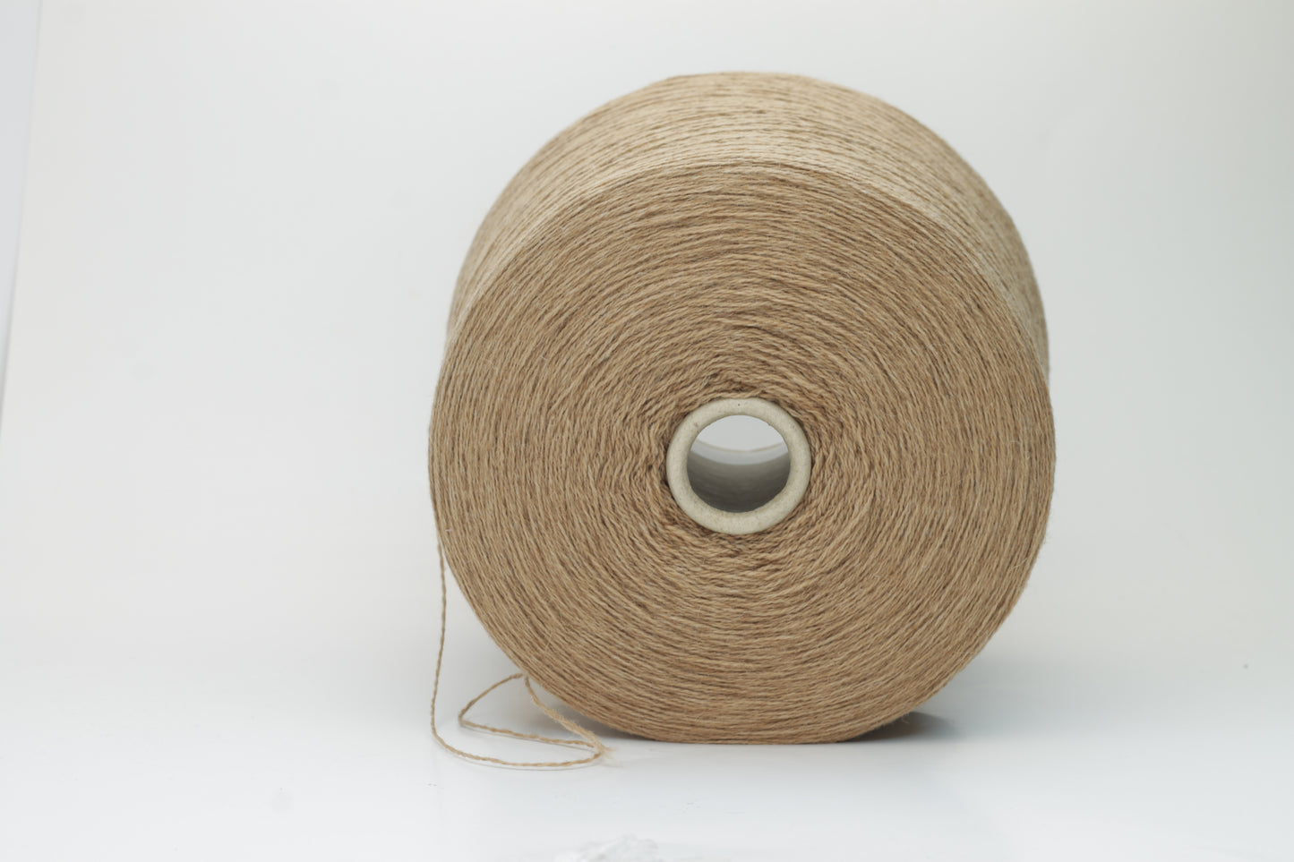 Camel Baby Samarkand yarn 2/14, Loro Piana yarn on Cone, Brown. Per 100 gr