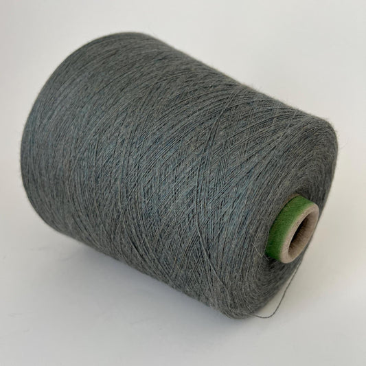 Cashmere 60% & Baby Alpaca 40% yarn,Loro Piana, Color Grigiastro.Per 100 gr