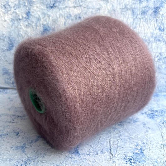 Super KidMohair 70%, Silk 30% yarn, art-Aurora. Pale Rosa. Per 100 gr