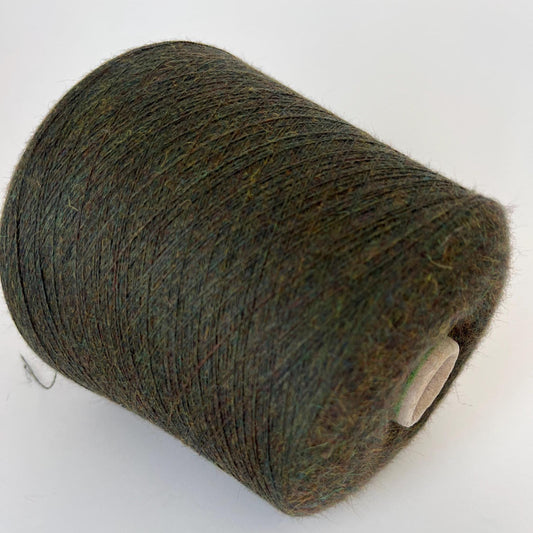 Cashmere 60% & Baby Alpaca 40% yarn,Loro Piana, Color Ve Bosco.Per 100 gr