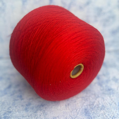 Merino yarn 100%, Yarn for knitting&Weaving,Biell Yarn, Coral. Per 100 gr