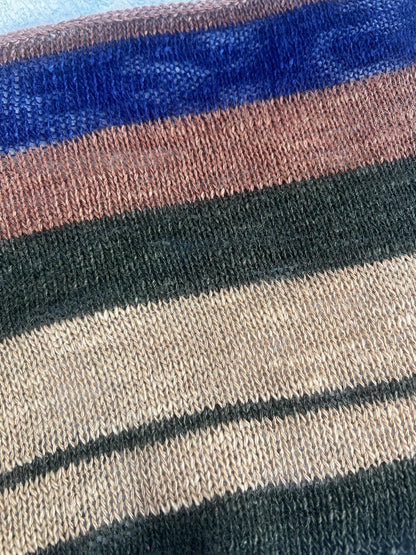 Merino yarn 50% & Silk yarn 50%, Biell Yarn, Dark Olive.Per 100 gr