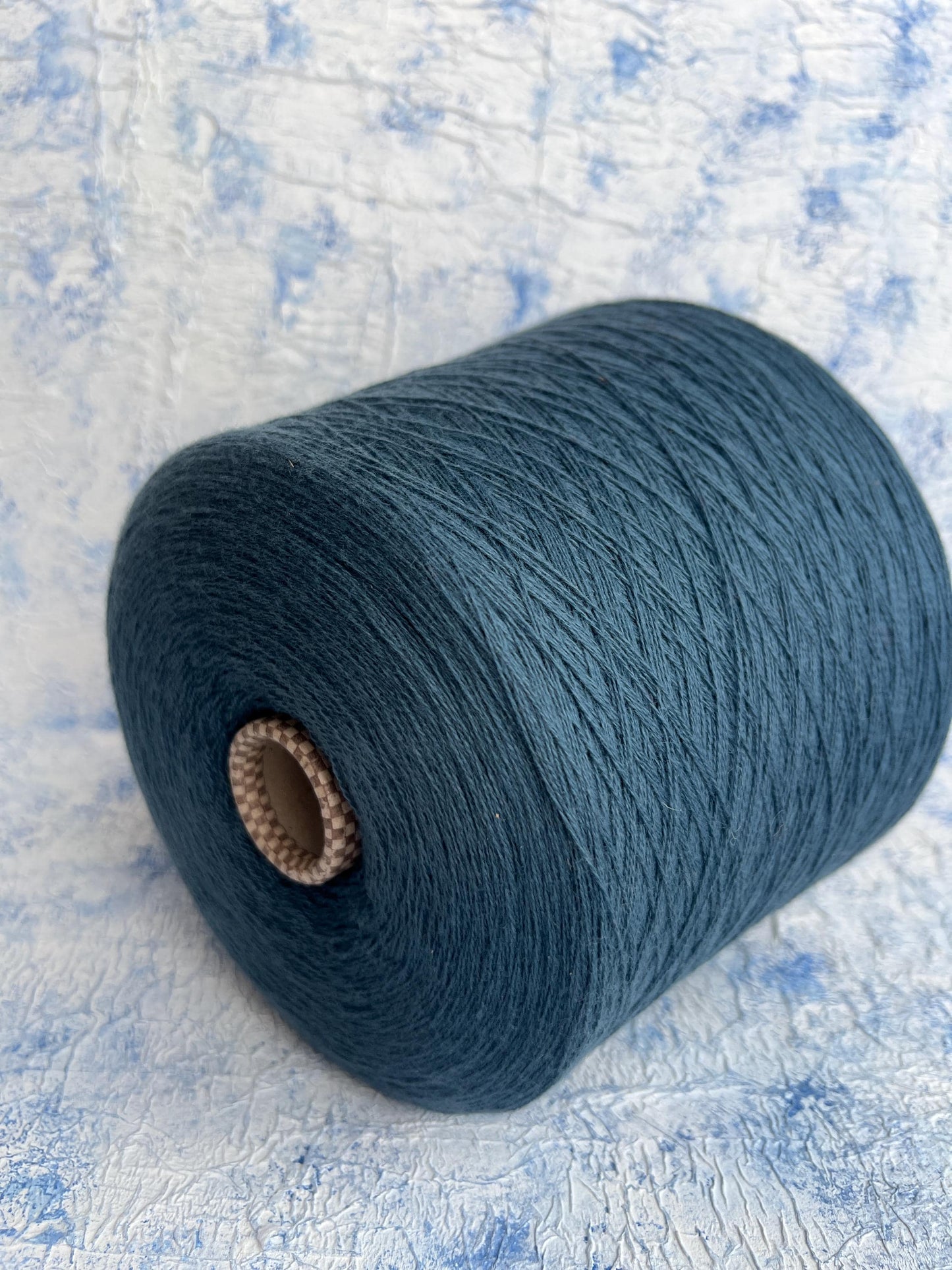 Cashmere yarn 100% for knitting,Cariaggi yarn, Color Blue.Per 100 gr