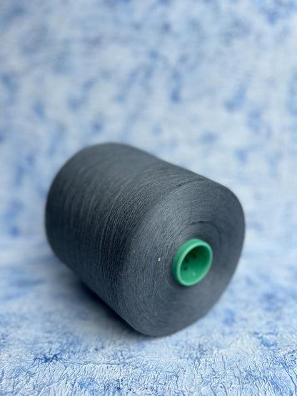 Linen Yarn on cone 100%,Nm 1/48, Filtex SPA,Color Gray.Per 100 gr