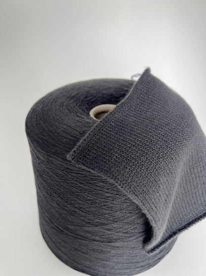 Cashmere 100%, 2/28, Benedicta, Filati Power - Dark gray graphite, per 100 gr