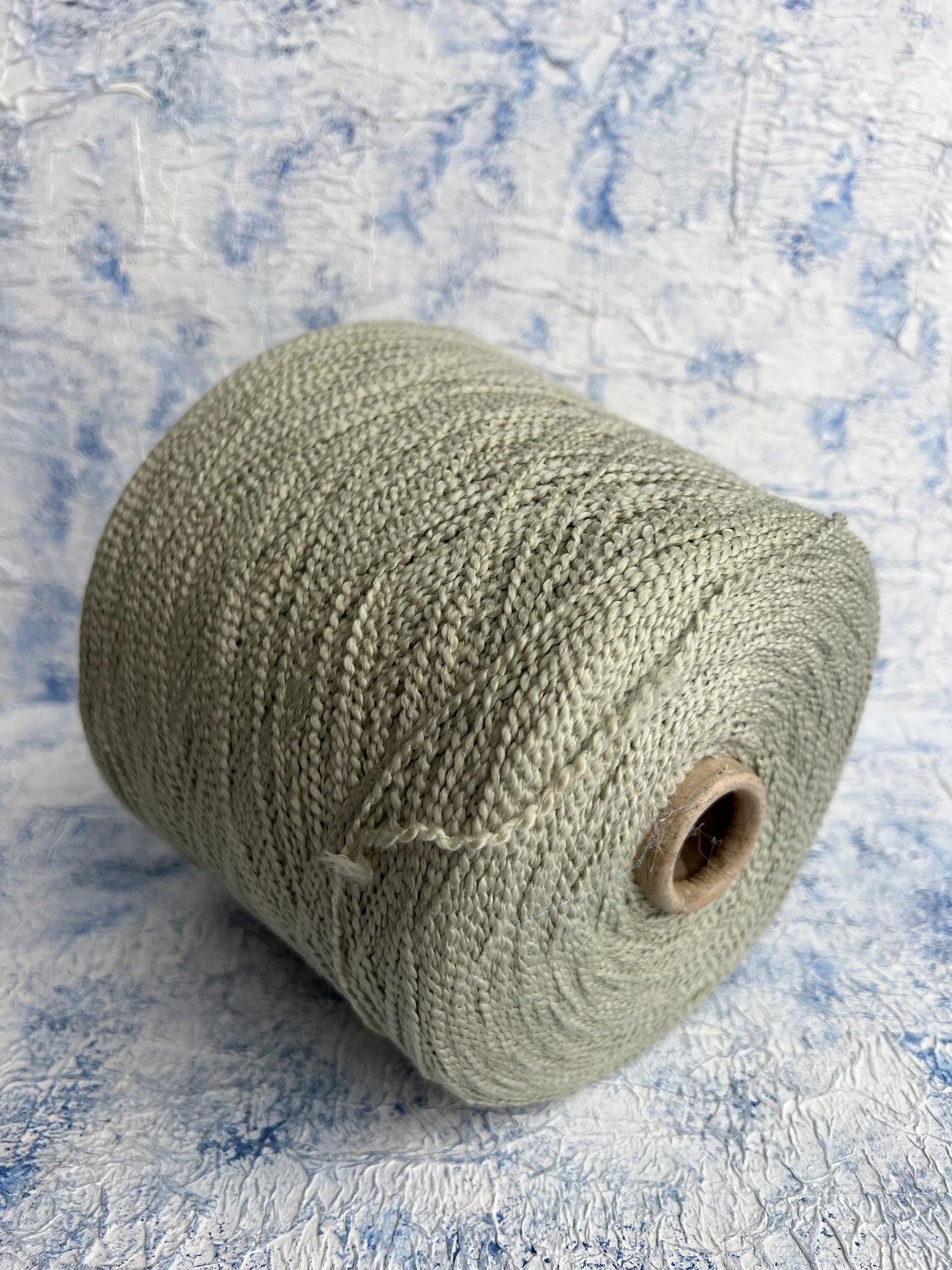 Cotton yarn 100%, Loro Piana Yarn. Papiro New.Grigio Chiaro.Per 100 gr