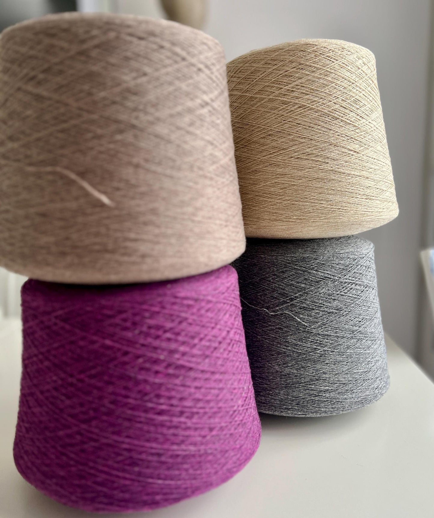 Cashmere Silk Lace Yarn. Loro Piana Academy. Per 100 gr