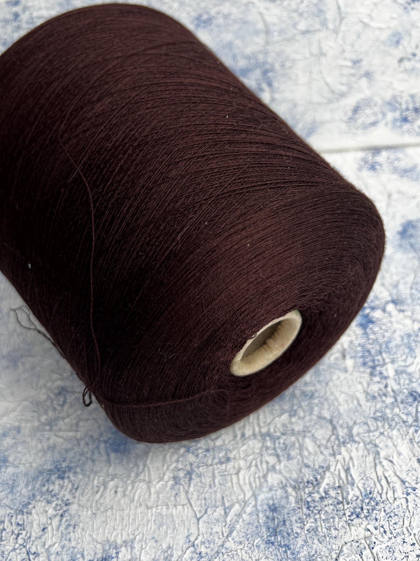 Merino yarn 70%, Silk yarn 30%, Loro Piana Wish,Dark Brown. Per 100 gr