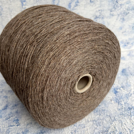 Super Yak Yarn 100% Nm 230. Natural Fantasy. Color 10151 Faggio. Per 100 gr