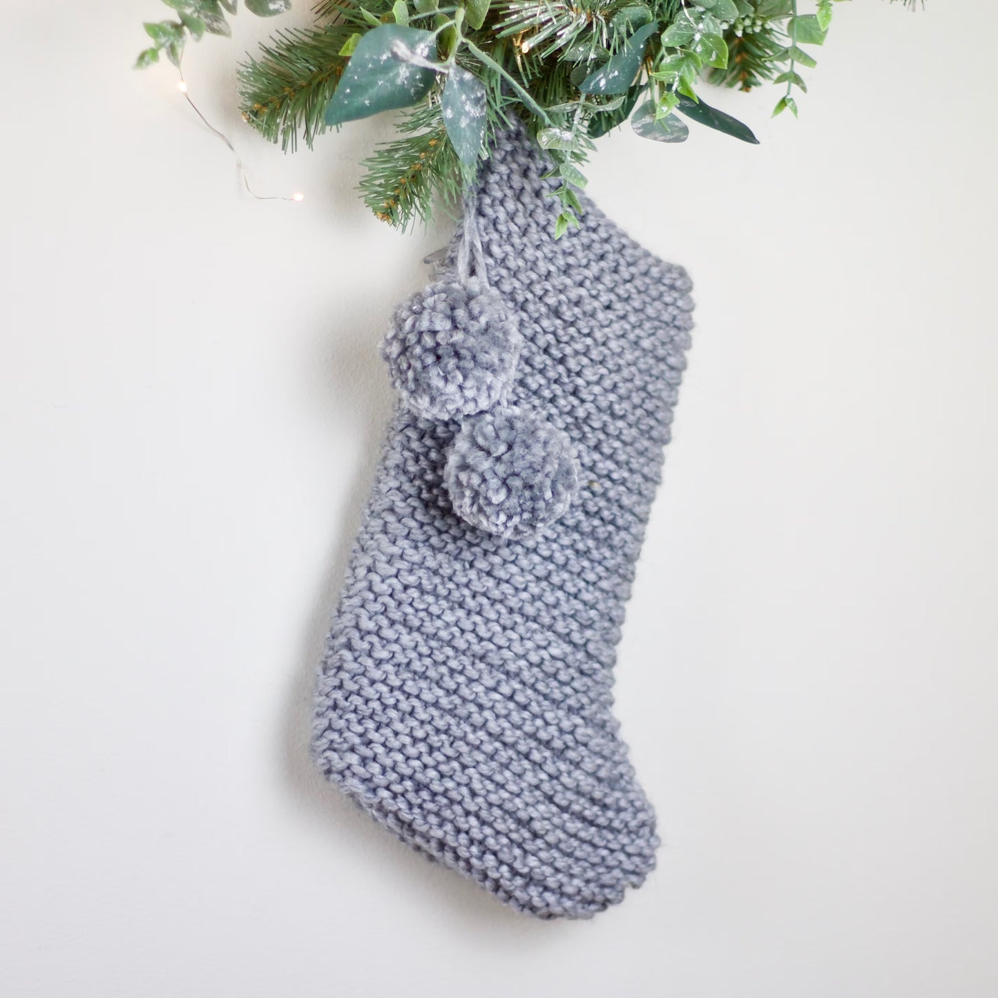 Knitting Christmas Stocking Pattern, Knitting pattern Brighton Christmas Stocking, Instant Download Pattern