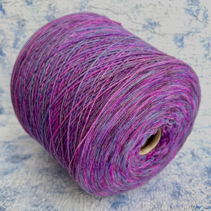 art OLGA, Wool yarn 60%, Polyamide yarn 40%. Color Red&Blue&Purple.Per 100 gr