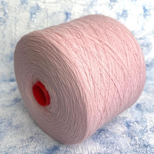 Cashmere yarn 100%on cone for knitting,Todd&Duncan-Pink.Per 100 gr