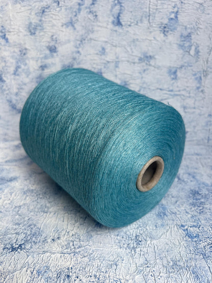 Linen Yarn 100%,Nm 1/26,Tollegno SPA,Color Sky Blue.Per 100 gr